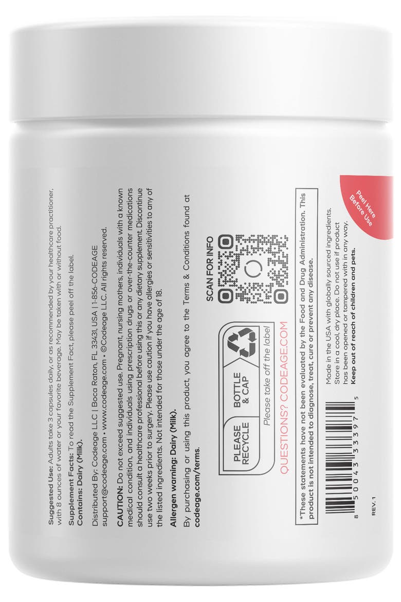Multivitamin Recovery - Vitamins & Minerals Supplement, Alternate, color, White