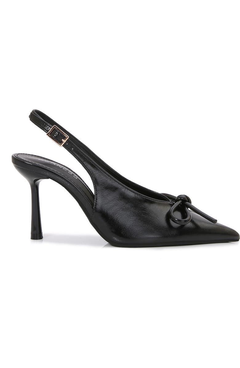BERNESS Edda Pointed Toe Slingback Pump, Alternate, color, Black