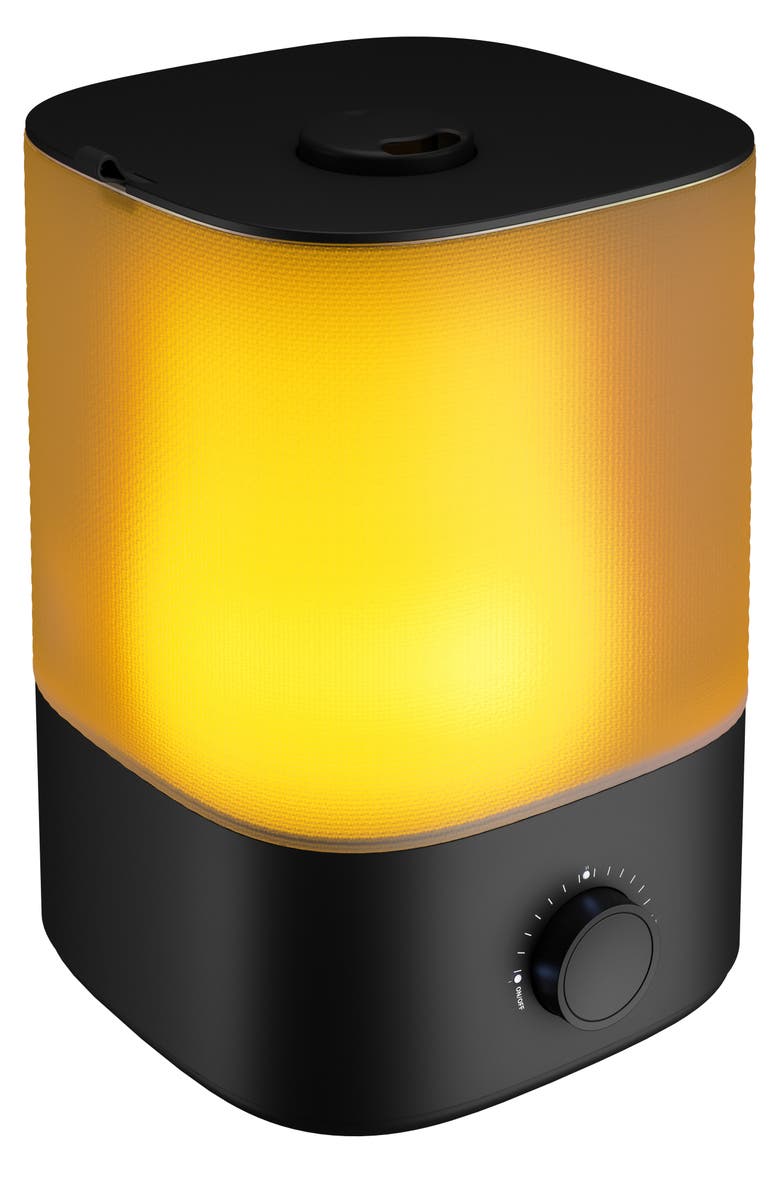 MIKO Essence Humidifier - 3L Top-Fill with Cool & Warm Mist and LED Night Light, Main, color,