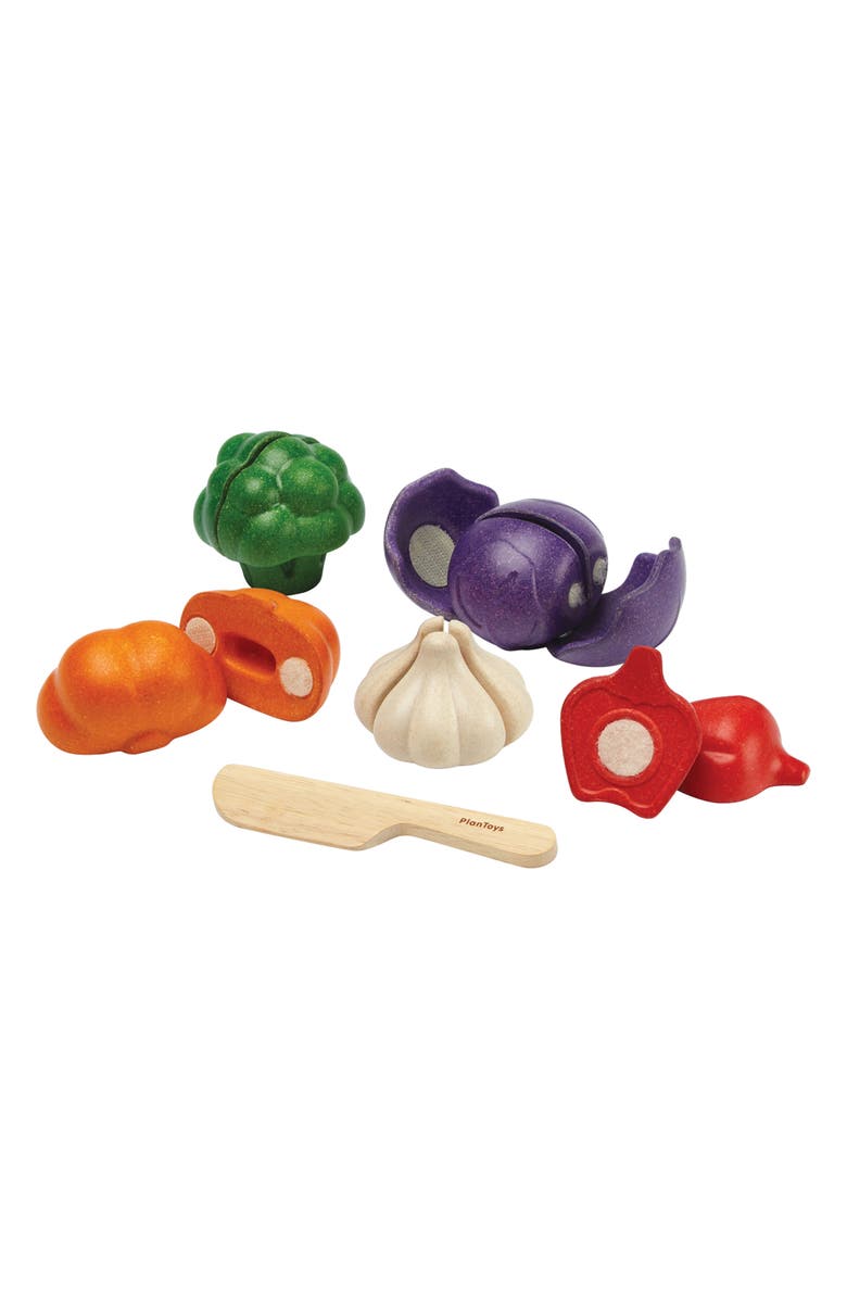 PlanToys<sup>®</sup> Veggie Playset, Alternate, color, Assorted
