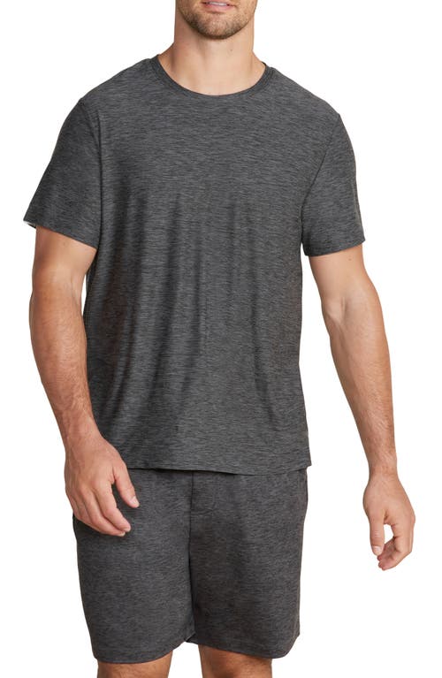 barefoot dreams Butterchic Knit Light T-Shirt in Olive Branch 