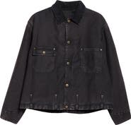 Maison Margiela Corduroy Collar Cotton Moleskin Sports Jacket