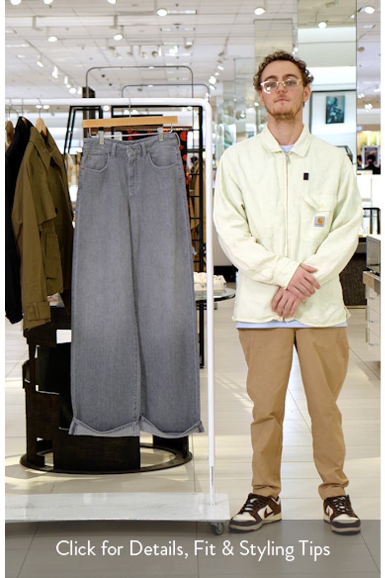 Wide Leg Denim Pants video