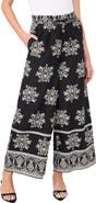 CeCe Ankle Wide Leg Pull-On Pants