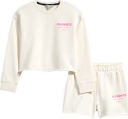 smALLSAINTS by ALLSAINTS Kids' Underground Sweatshirt & Shorts Set
