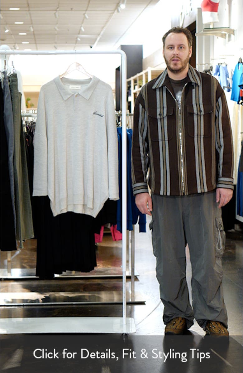 Signature Wool Polo Sweater, sales video thumbnail