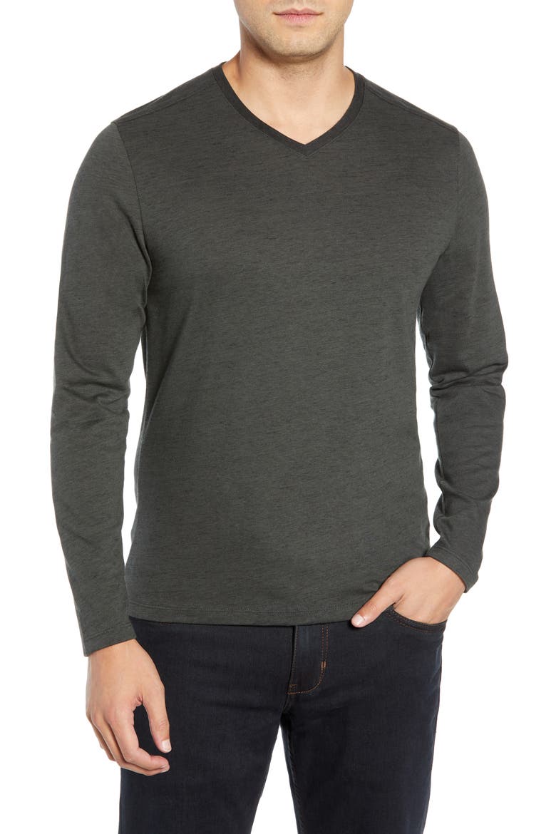 Flatrock Regular Fit V-Neck T-Shirt, Main, color, IRON
