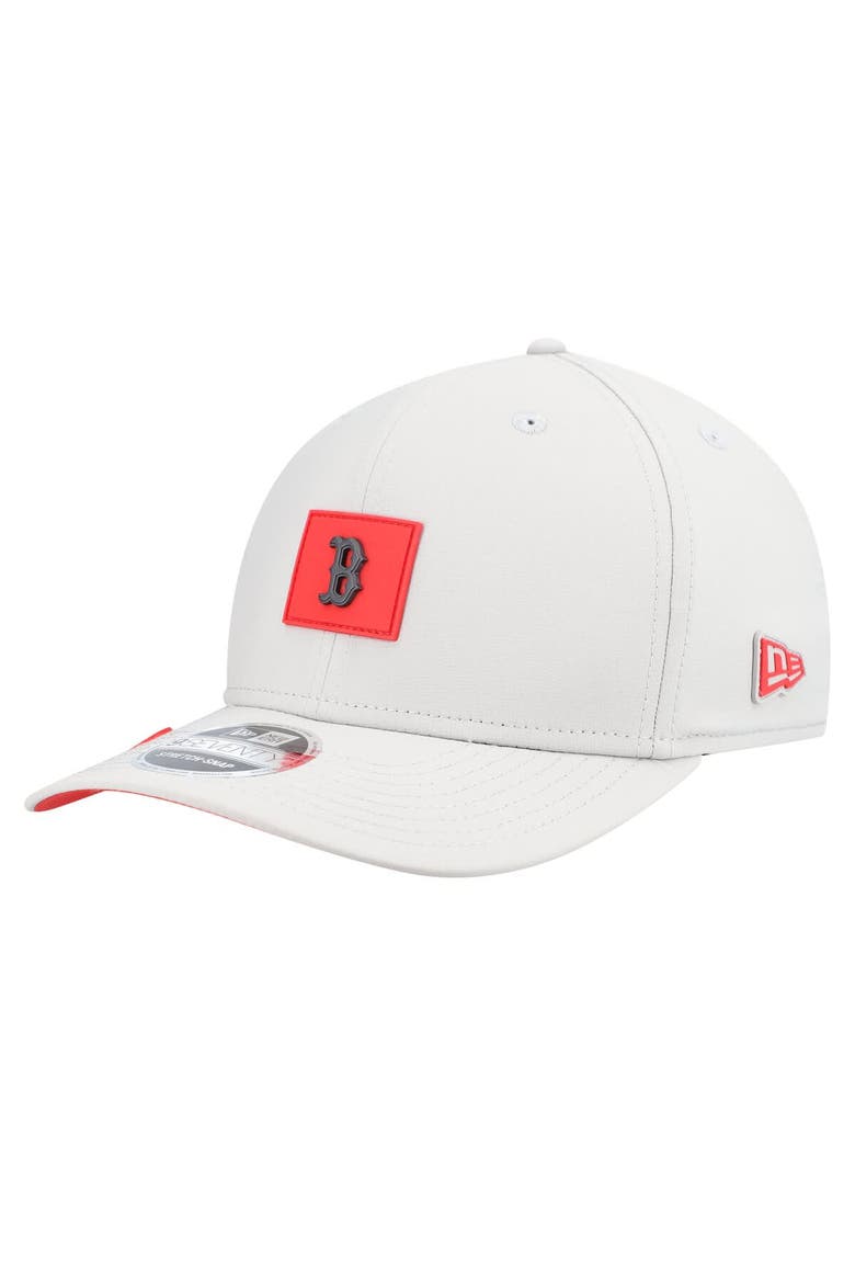 Men's New Era  Gray Boston Red Sox 2026 Clubhouse 9SEVENTY Adjustable Hat, Main, color, Gray