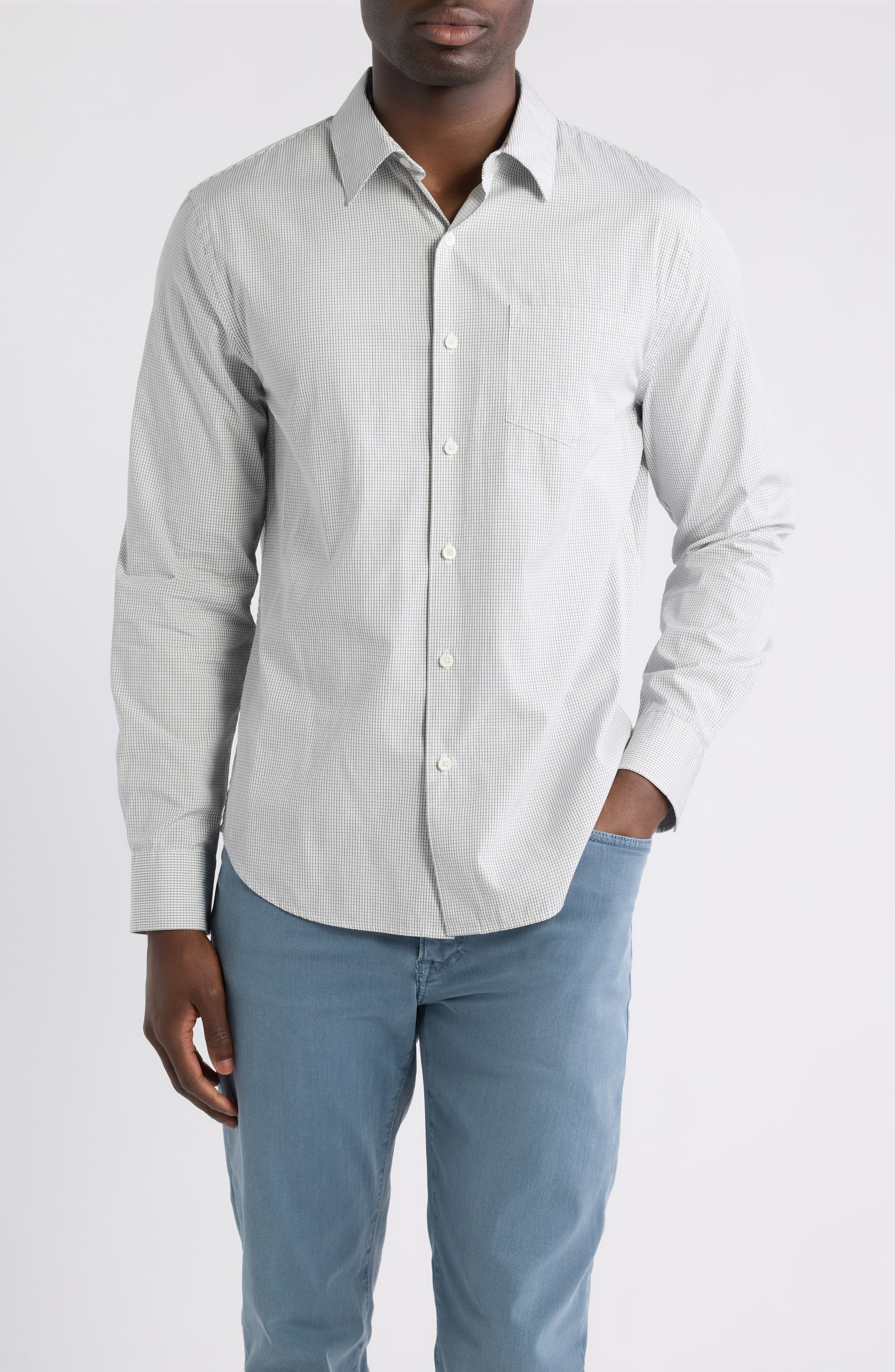 OFF WHITE/ AZURE