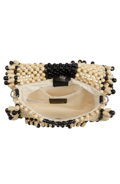 Dolce Vita Seychell Beaded Convertible Crossbody Bag In Brown