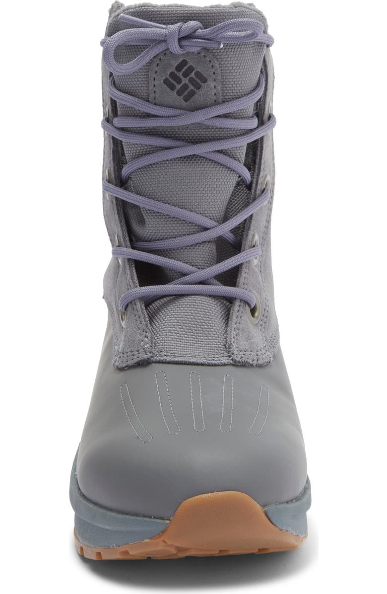 Columbia Moritza Shield Waterproof Duck Toe Boot, Alternate, color, Ti Grey Steel