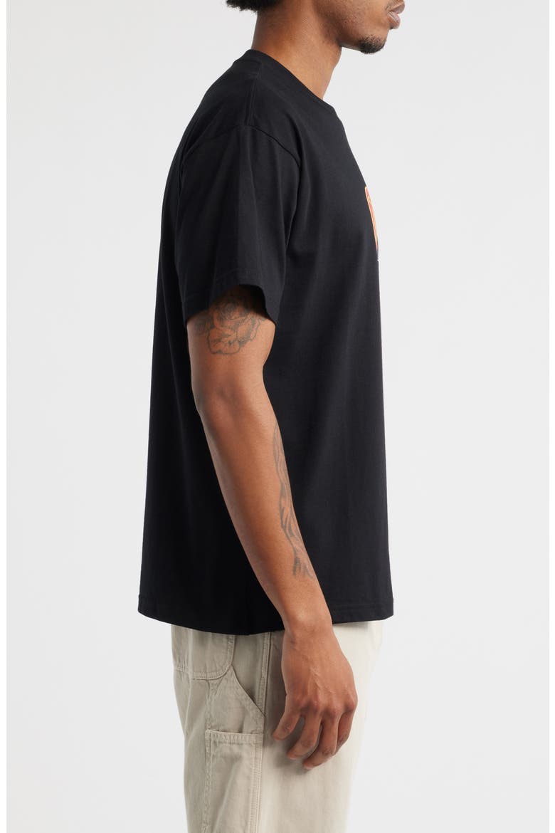 Sardinas Organic Cotton Graphic T-Shirt, Alternate, color, BLACK