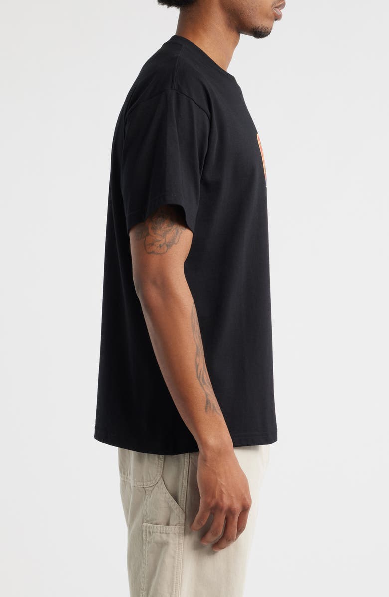 Carhartt Work In Progress Sardinas Organic Cotton Graphic T-Shirt, Alternate, color, Black