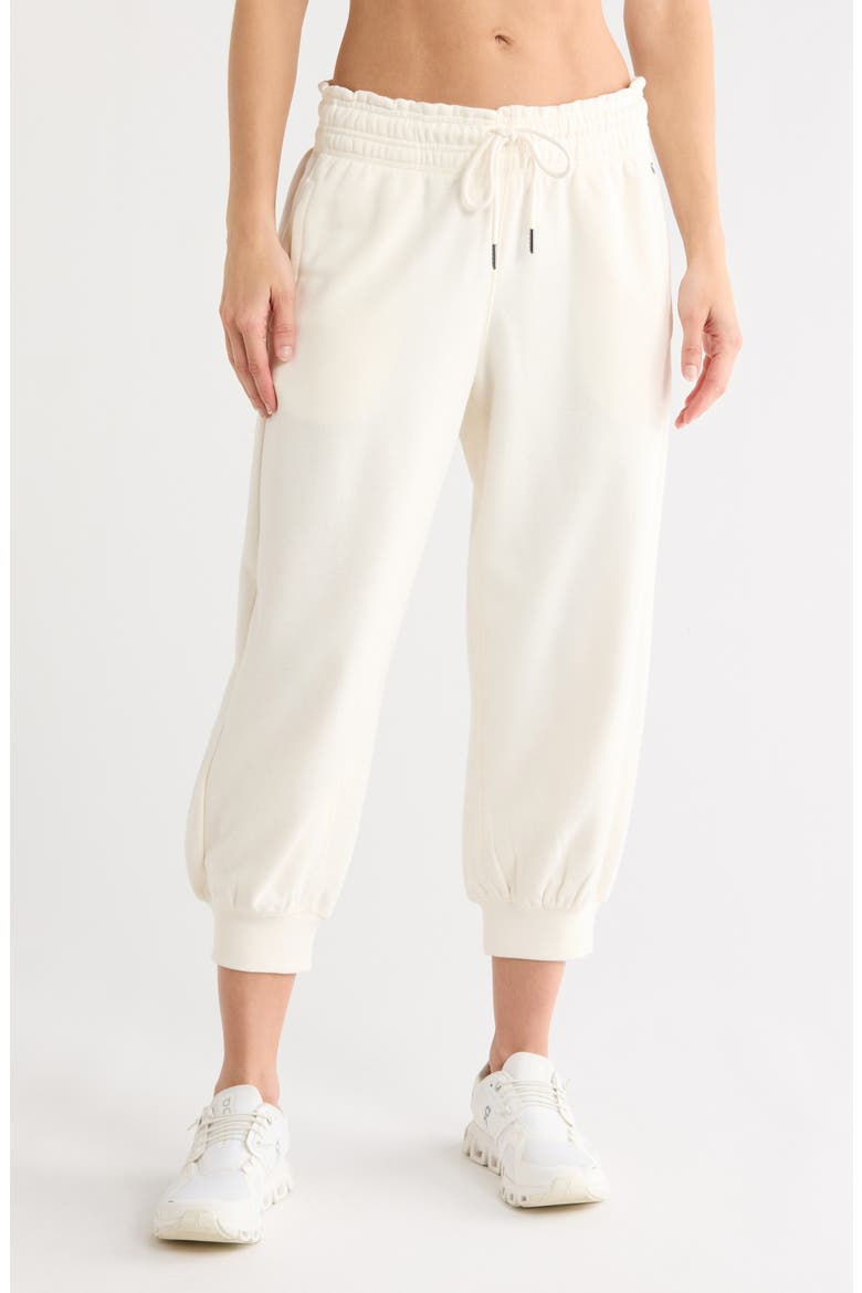 Mabel Drawstring Capri Pants, Main, color, EGRET