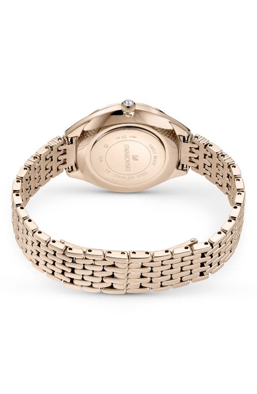 Swarovski Attract Pavé Bracelet Watch In Gold