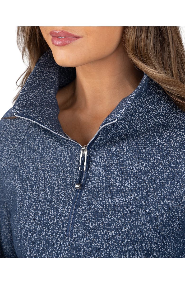 Black Clover Chloe Q-Zip Sweatshirt, Alternate, color, Navy