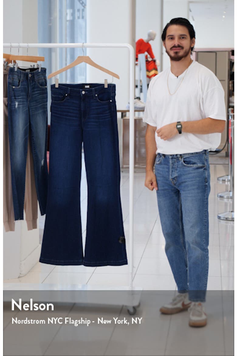 Women's Genevieve High Waist Flare Jeans video