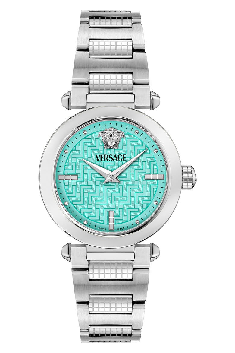 Greek Bracelet Watch, 35mm, Main, color, STAINLESS STEEL