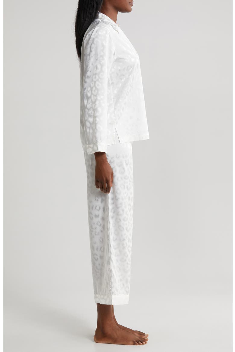 Satin Pajamas, Alternate, color, WARM WHITE