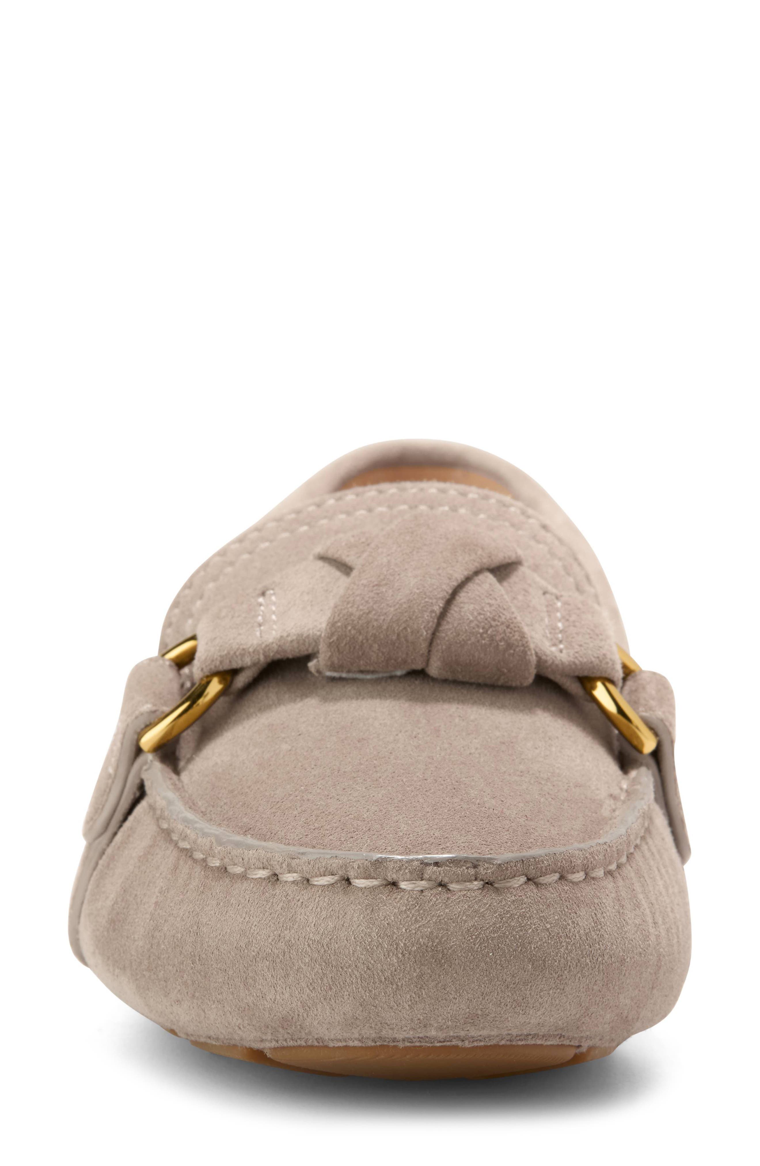 Emmie Bow Driver Loafer, Alternate, color, CH IRISH COFFEE SDE