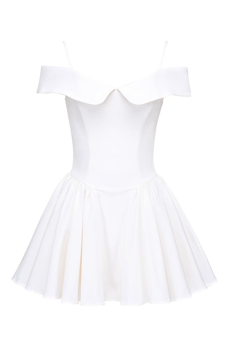Selena Puff Off the Shoulder Minidress