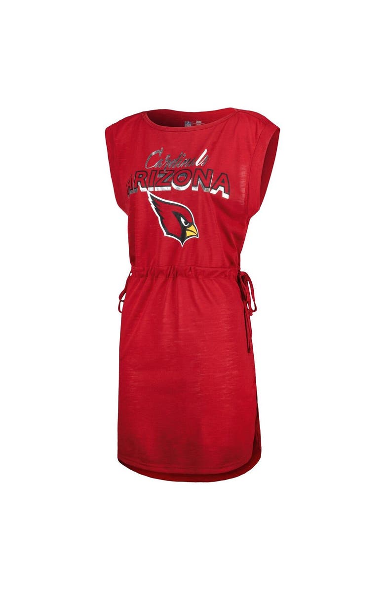 G-III 4HER BY CARL BANKS Women's G-III 4Her by Carl Banks Cardinal Arizona Cardinals G.O.A.T. Swimsuit Cover-Up, Alternate, color, Cardinal