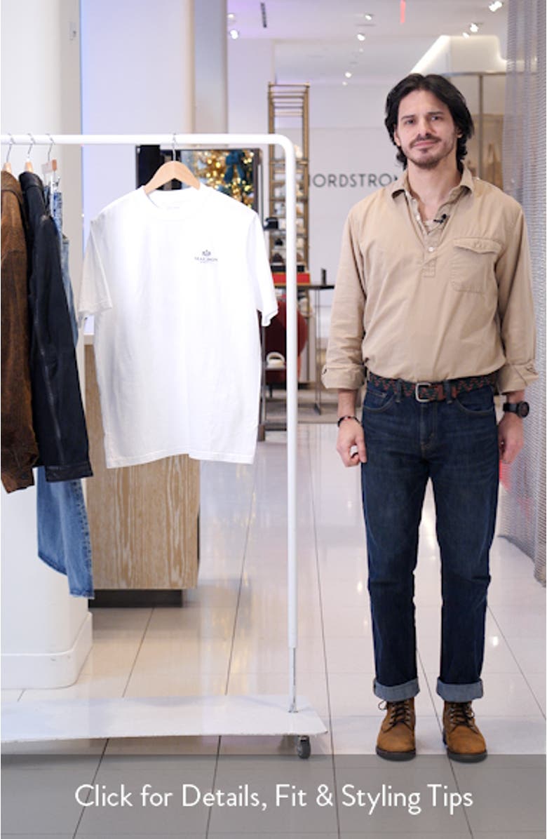 Bermuda Monarch Cotton Graphic T-Shirt, sales video thumbnail