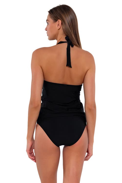 Sunsets Heidi Tankini In Black