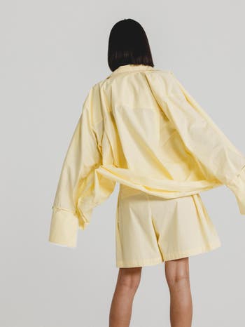 Oversized Poplin Shirt