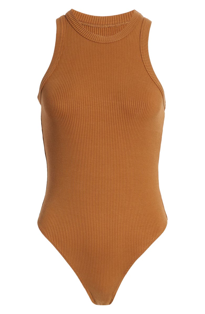 Pistola Blake Rib Tank Bodysuit, Alternate, color,
