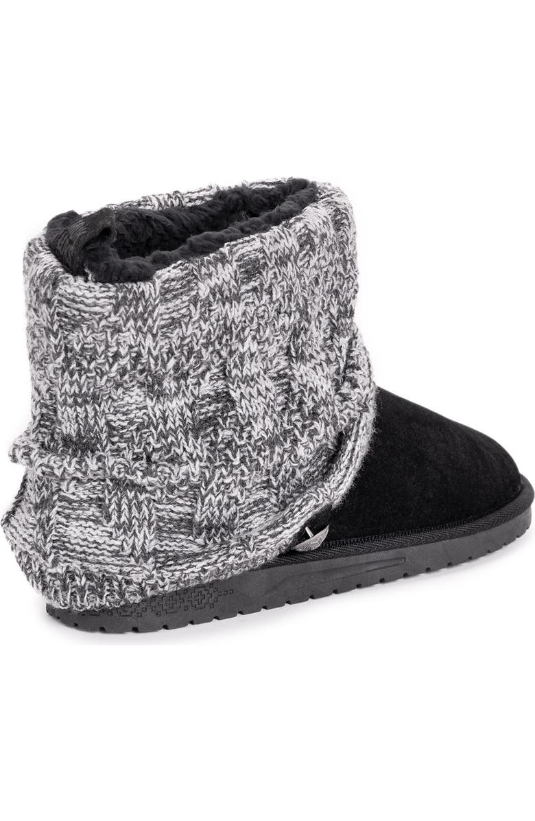 MUK LUKS ESSENTIALS Essentials Faux Shearling Lined Cable Knit Shaft Boot - Wide Width Available, Alternate, color,