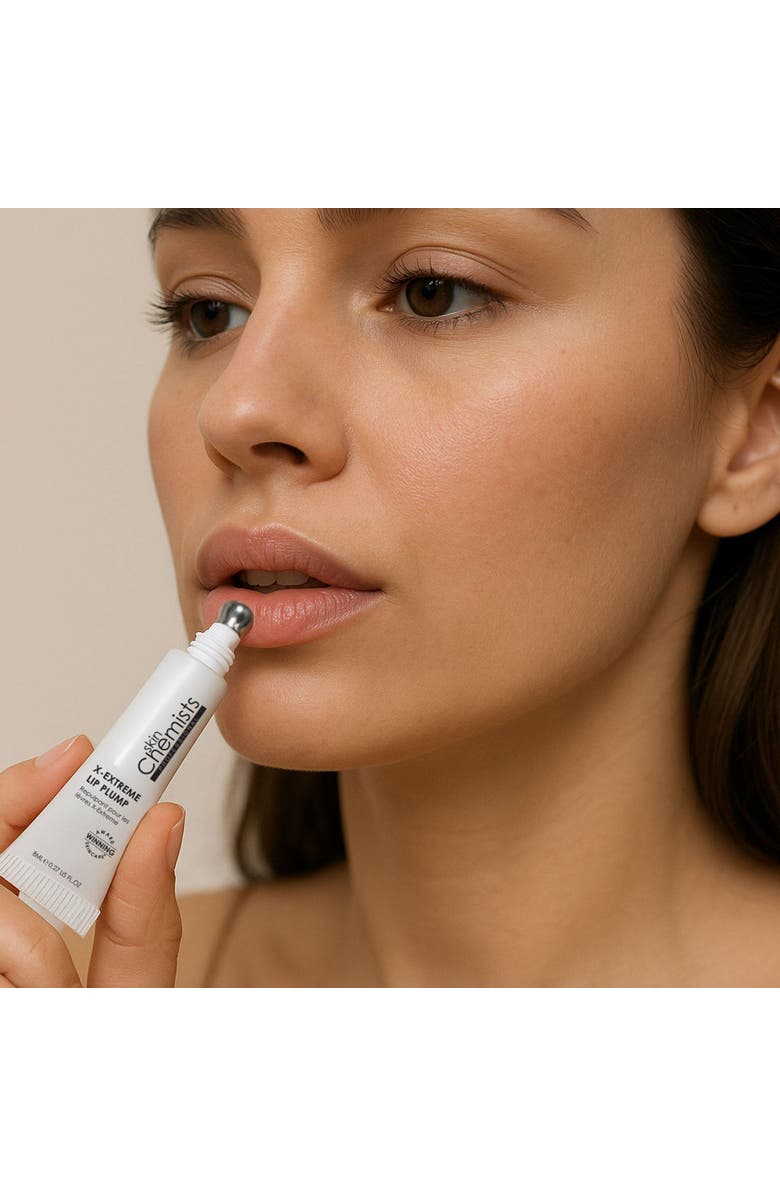 SKINCHEMISTS X-Extreme Lip Plump 8ml for Anti-Aging, Brightening, Alternate, color, White