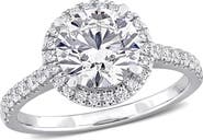 Julianna B. 2-3/8 CTW Lab-Grown Diamond Halo Ring 14k