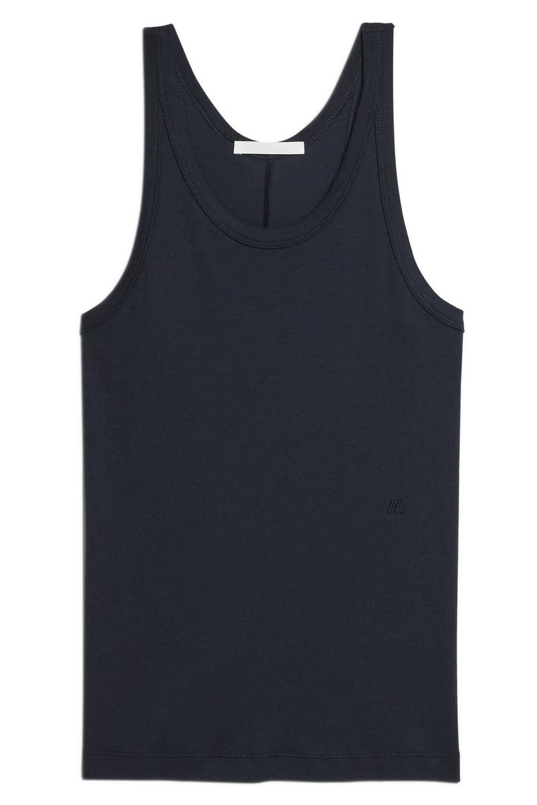 Pima Cotton & Modal Rib Tank, Alternate, color, NAVY