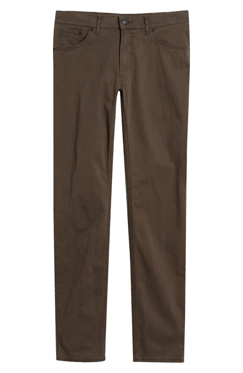 Brax Chuck Modern Fit Five-Pocket Pants, Alternate, color, Brown