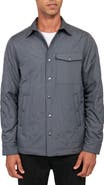 Brooklyn Brigade Solid Water Repellent Quilted Shirt Jacket