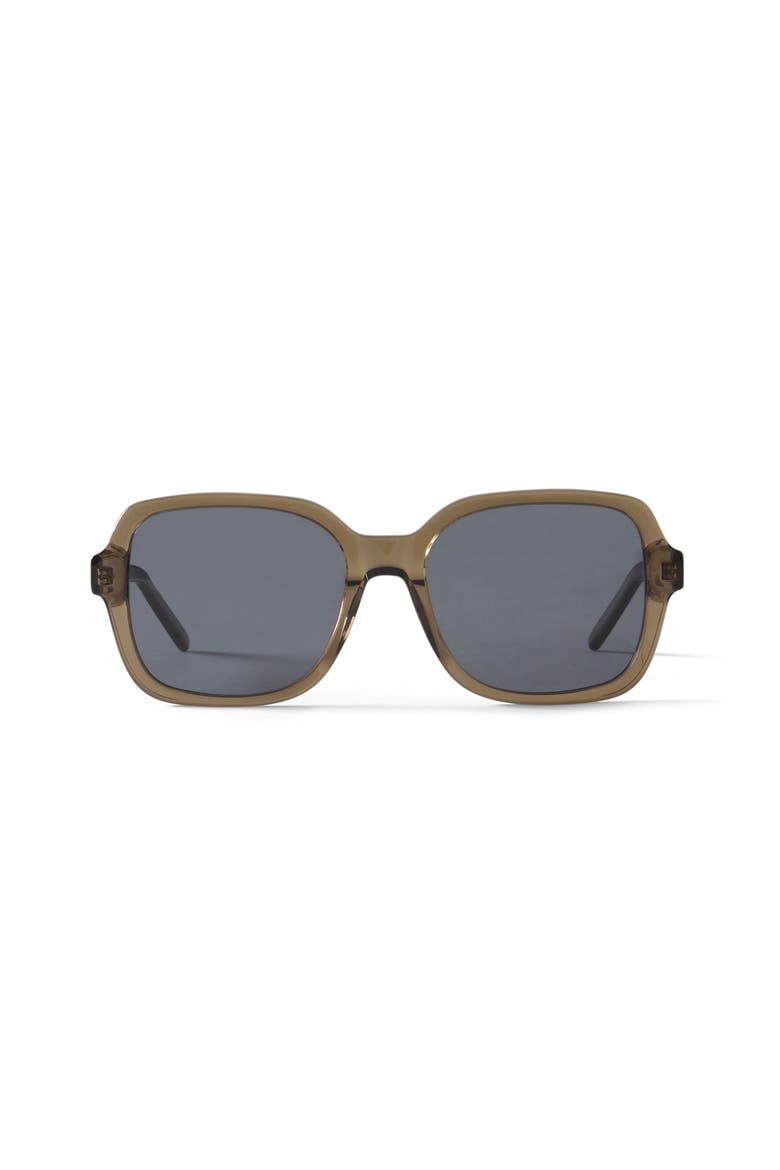 Ella Sunglasses, Main, color, Brown / Clear
