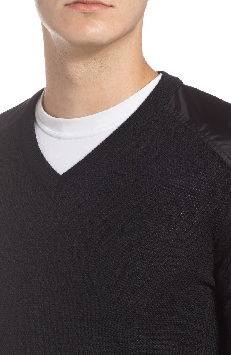 Canada Goose McLeod V-Neck Regular Fit Merino Wool Sweater, Alternate, color,