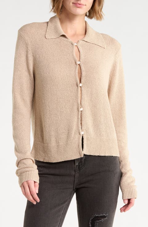Pearl Button Cardigan