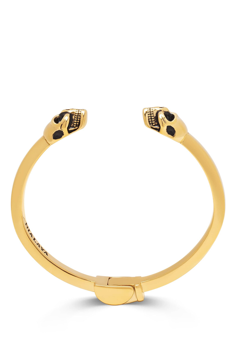 Golden Skull Bangle