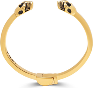 Nialaya Golden Skull Bangle