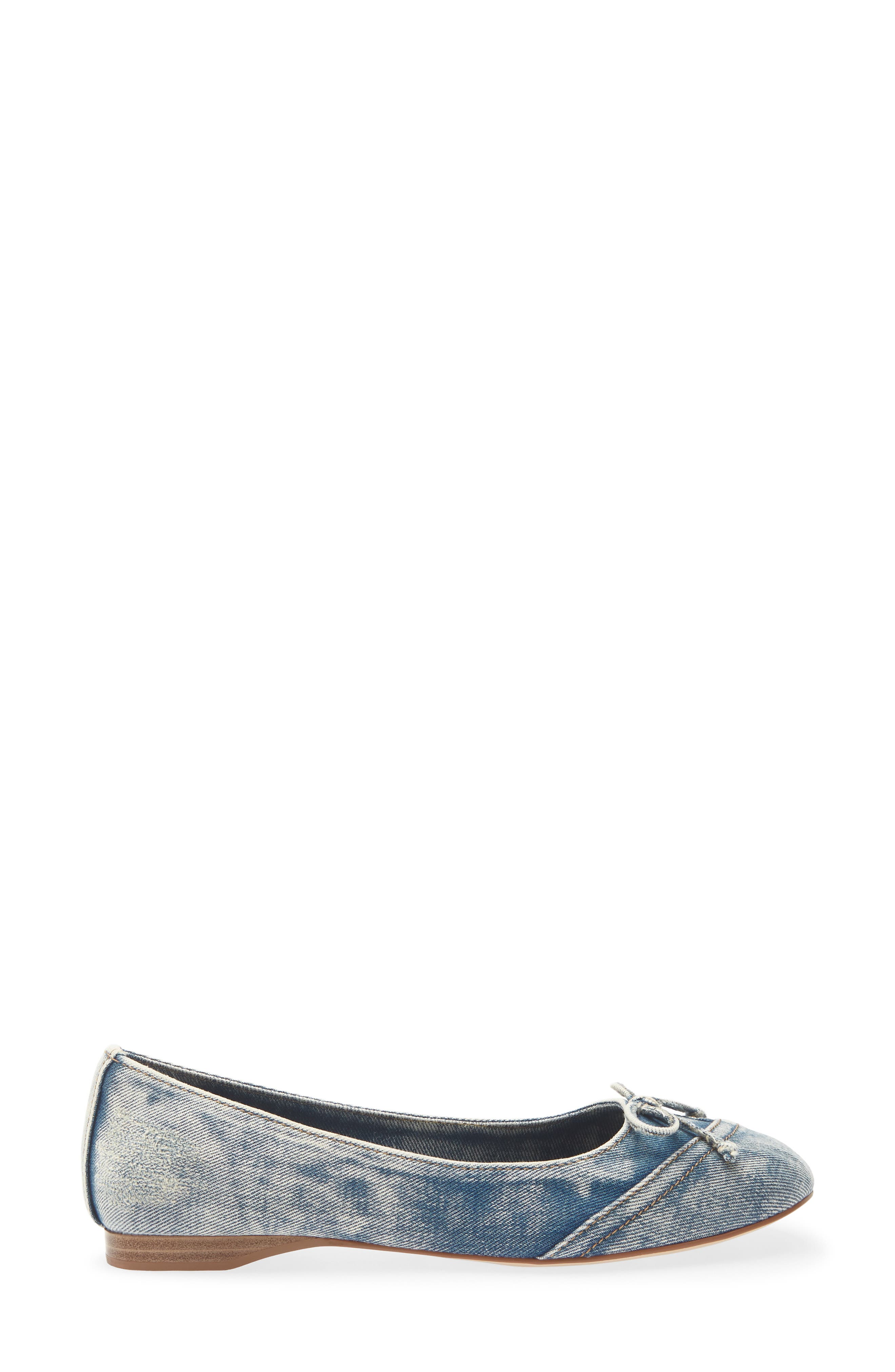 Kalli Flat, Alternate, color, BLUE DENIM