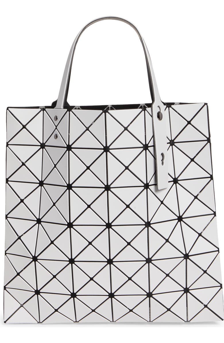 Bao Bao Issey Miyake Lucent Bicolor Tote, Main, color, Light Grey/ Grey