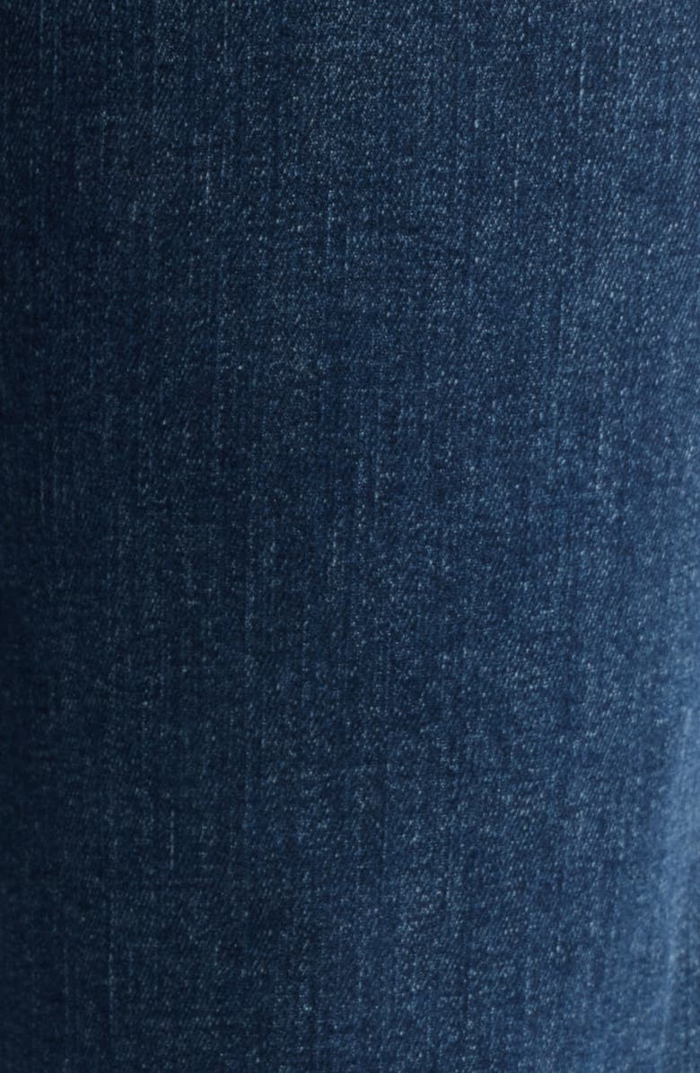 rag & bone Flexi Dahlia Raw Hem Mid Rise Ankle Flare Jeans, Alternate, color, Teo