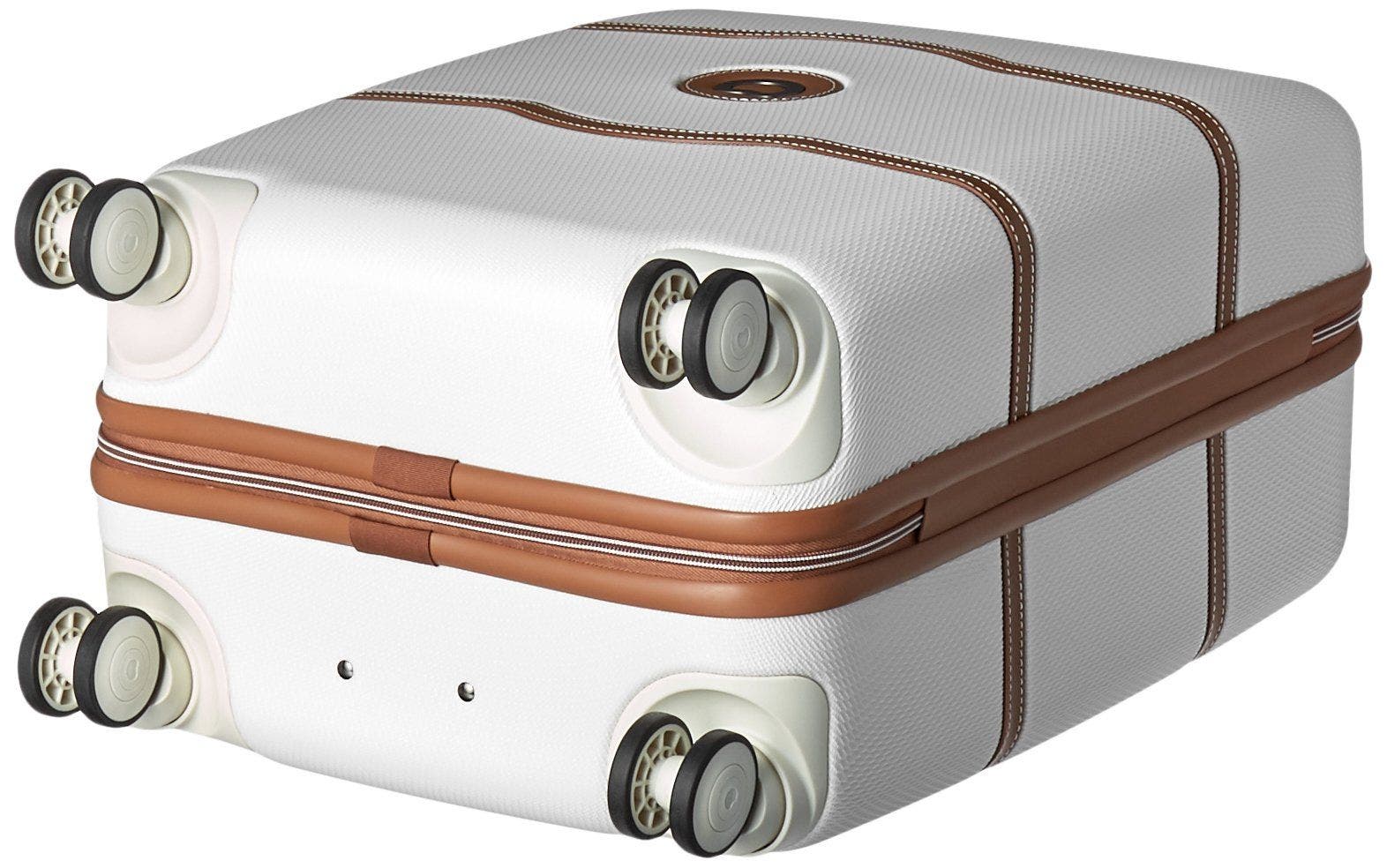 Delsey Paris Chatelet 21" Inch Carry On Hardside Luggage with Spinner Wheels (with brake), Champagne, Alternate, color, Champagne