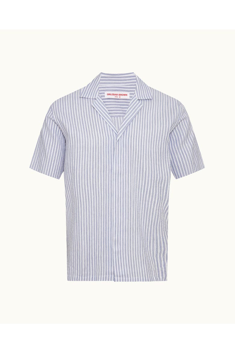 Maitan Relaxed-Fit Shirt, Alternate, color, BLUE/WHITE STRIPE