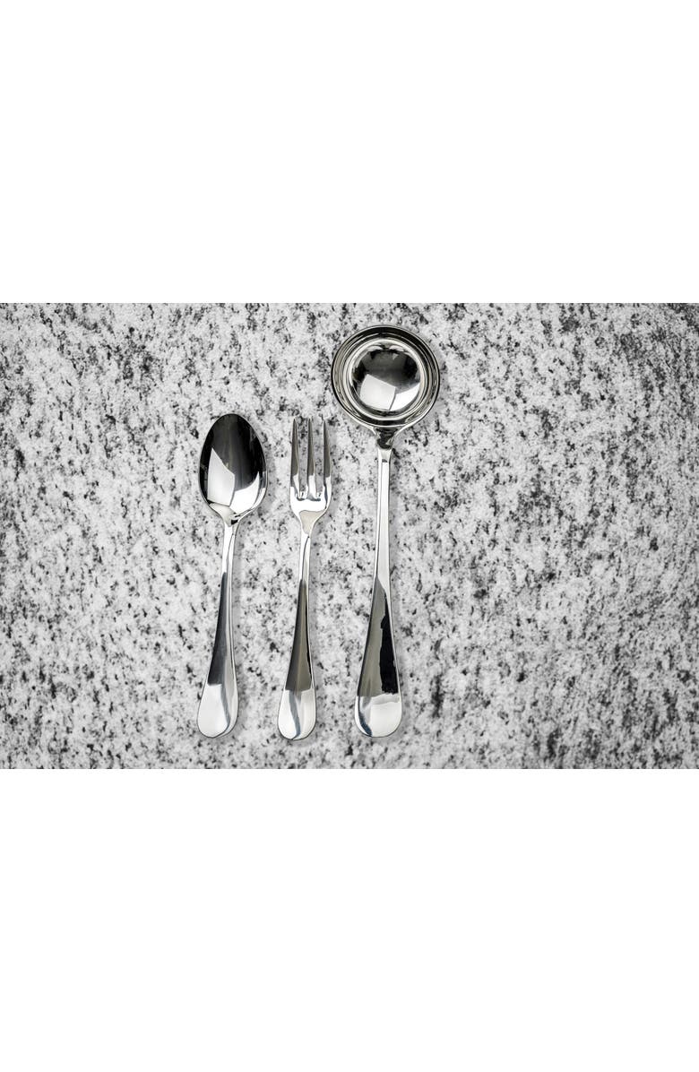 Mepra Brescia Flatware Set - 43 Pieces, Alternate, color, Stainless Steel