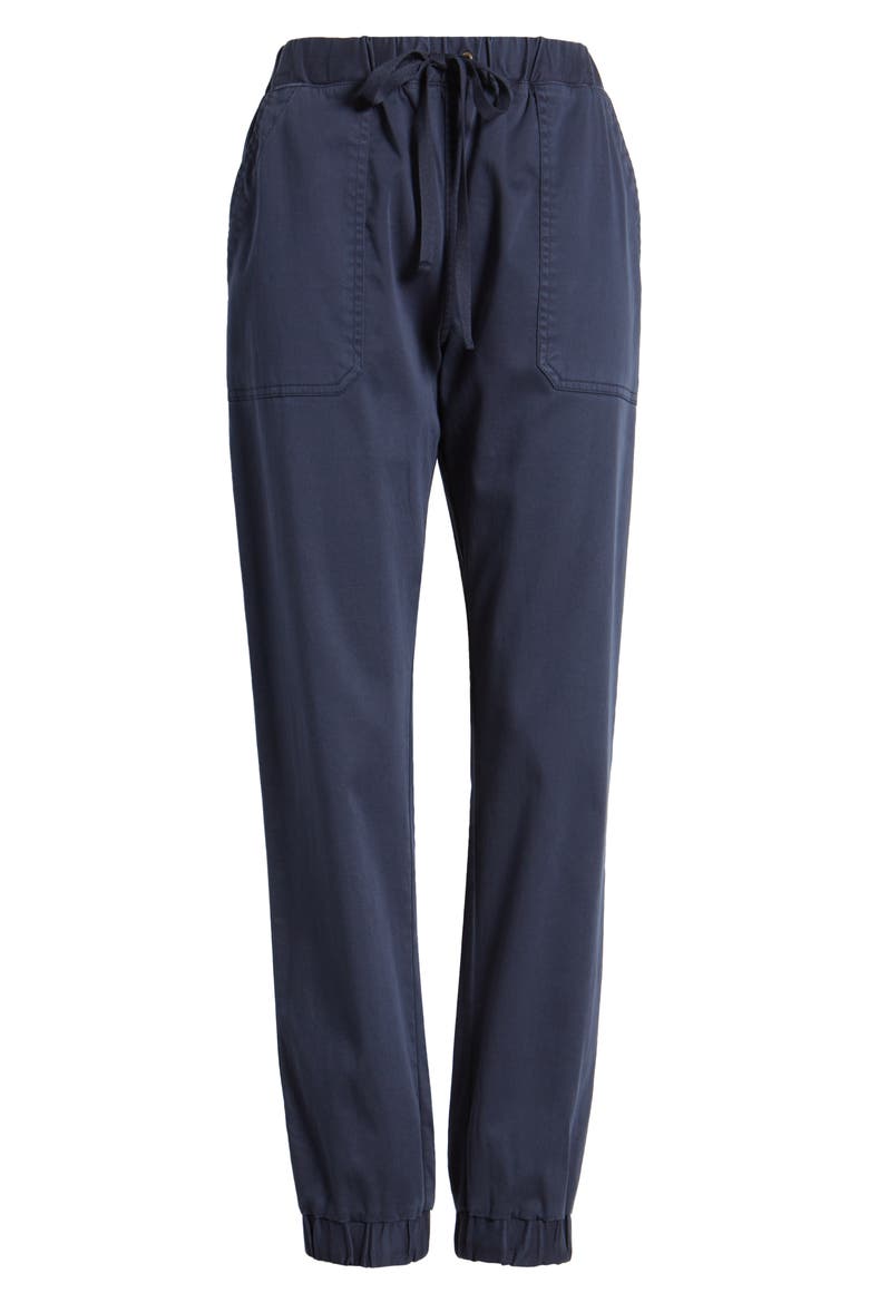 Cotton Blend Joggers, Alternate, color, NAVY BLAZER
