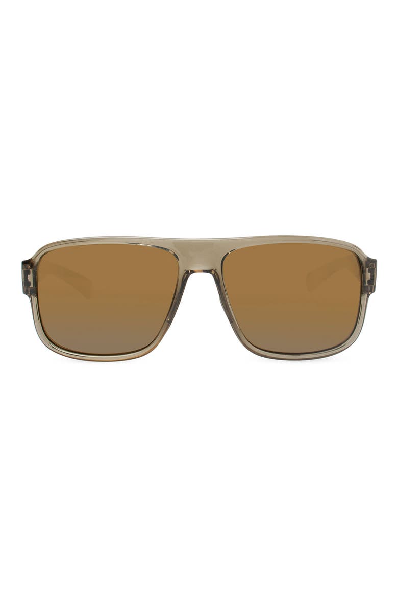 Monza 60mm Square Sunglasses, Main, color, OLIVE