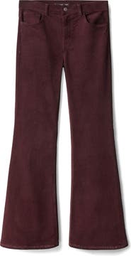 MANGO Flare Velvet Jeans
